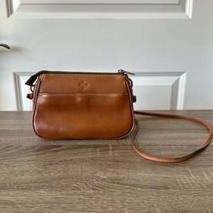Patricia Nash brown leather crossbody